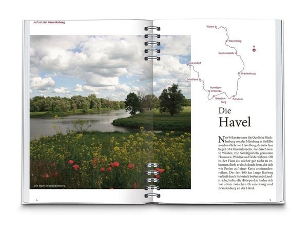 Produktbild: KOMPASS Radreisef&uuml;hrer Havel-Radweg