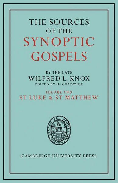 Produktbild: The Sources of the Synoptic Gospels
