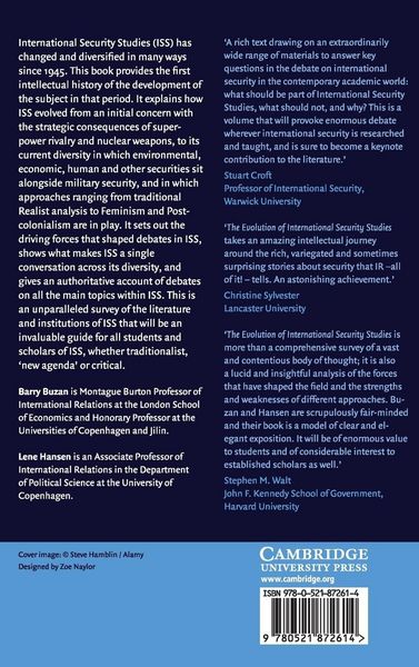 Produktbild: The Evolution of International Security Studies
