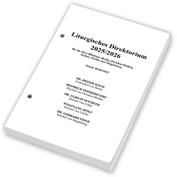 Produktbild: Liturgisches Direktorium 2025/2026