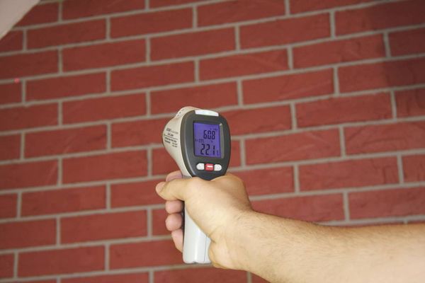 Produktbild: VOLTCRAFT IR-SCAN-350RH/2 Infrarot-Thermometer Optik 20:1 -50 - +380 &deg;C Pyrometer, Taupunktscanner