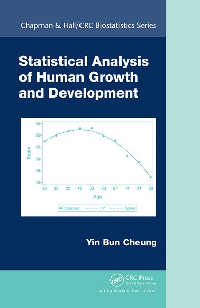 Produktbild: Statistical Analysis of Human Growth and Development