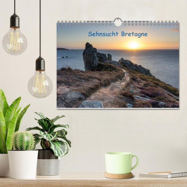 Produktbild: Sehnsucht Bretagne (Wandkalender 2026 DIN A4 quer), CALVENDO Monatskalender