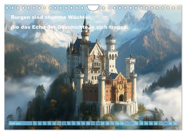 Produktbild: Wortperlen (Wandkalender 2026 DIN A4 quer), CALVENDO Monatskalender