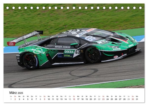 Produktbild: Motorsport aus Sant&rsquo;Agata (Tischkalender 2025 DIN A5 quer), CALVENDO Monatskalender