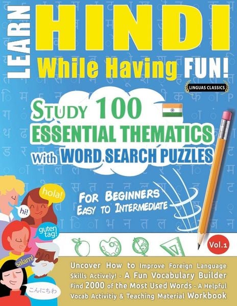 Produktbild: LEARN HINDI WHILE HAVING FUN! - FOR BEGINNERS