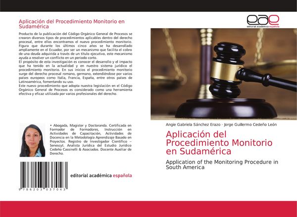 Produktbild: Aplicaci&oacute;n del Procedimiento Monitorio en Sudam&eacute;rica