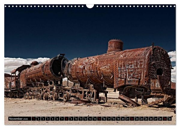 Produktbild: Bolivia Andean landscapes / UK-Version (Wall Calendar 2026 DIN A3 landscape), CALVENDO 12 Month Wall Calendar