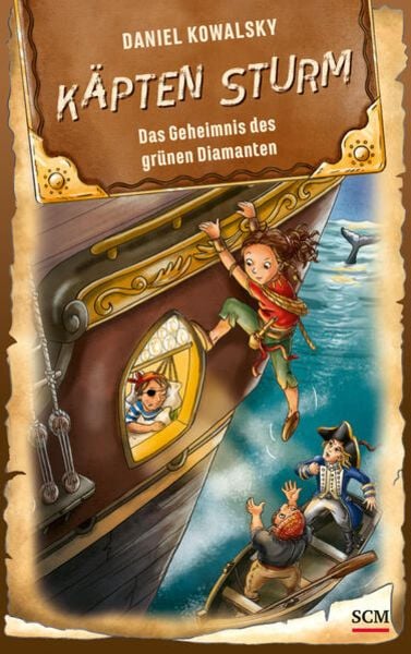 Käpten Sturm - Das Geheimnis des grünen Diamanten, Gebundene Ausgabe von Daniel Kowalsky, R.Brockhaus, 9783417280852