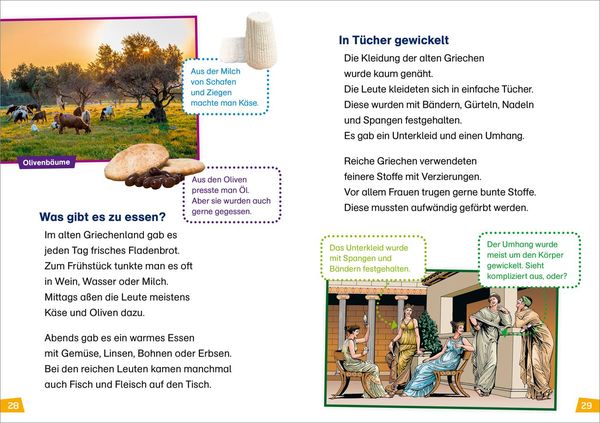 Produktbild: WAS IST WAS Erstes Lesen Band 25. Die alten Griechen