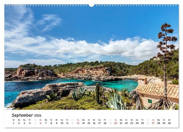 Produktbild: Wildes und romantisches Mallorca (Wandkalender 2026 DIN A2 quer), CALVENDO Monatskalender