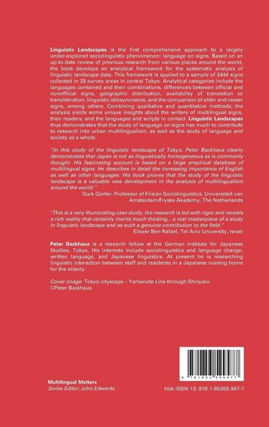 Produktbild: Linguistic Landscapes