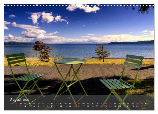 Produktbild: Neuseeland - Wo sich Himmel und Erde begegnen (Wandkalender 2026 DIN A3 quer), CALVENDO Monatskalender