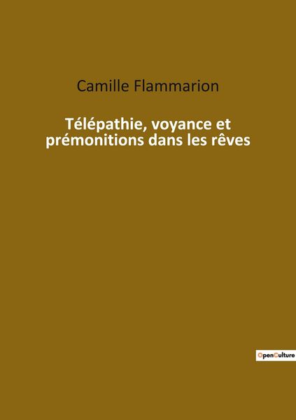 Produktbild: T&eacute;l&eacute;pathie, voyance et pr&eacute;monitions dans les r&ecirc;ves