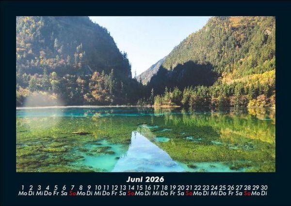Produktbild: Die Seen der Erde 2026 Fotokalender DIN A5