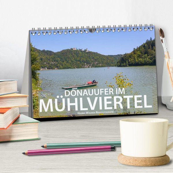 Produktbild: Donauufer im M&uuml;hlviertel (Tischkalender 2026 DIN A5 quer), CALVENDO Monatskalender