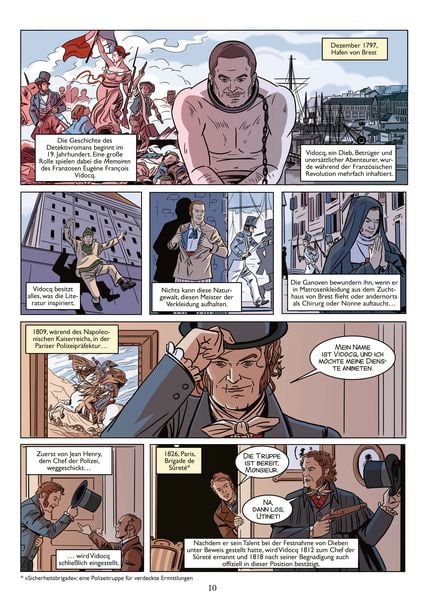 Produktbild: Die Geschichte des Krimis (Graphic Novel)