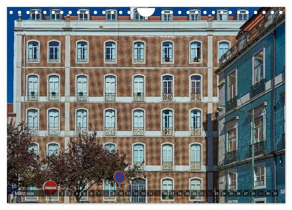 Produktbild: Portugal - Bilder dreier St&auml;dte (Wandkalender 2026 DIN A4 quer), CALVENDO Monatskalender
