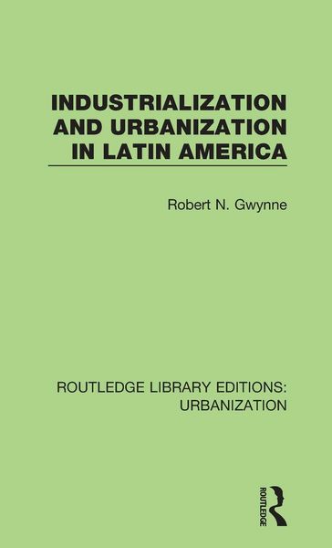 Produktbild: Industrialization and Urbanization in Latin America