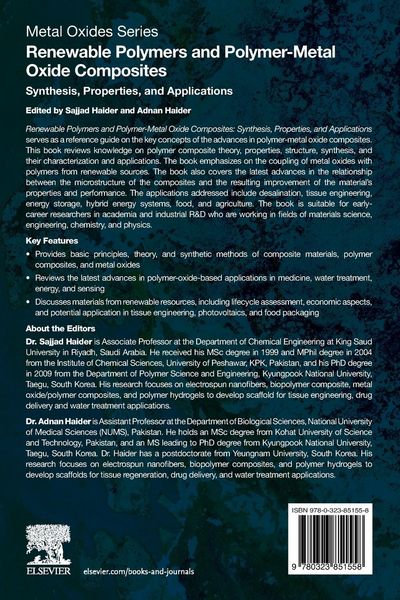 Produktbild: Renewable Polymers and Polymer-Metal Oxide Composites