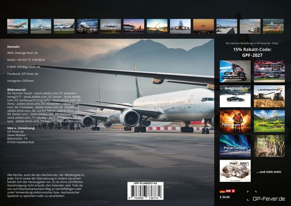 Produktbild: Planes - &Uuml;ber den Wolken - Flugzeuge - 2027 - Kalender DIN A2