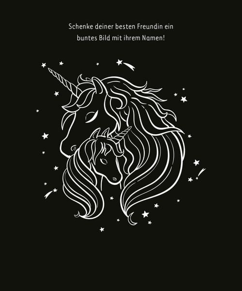 Produktbild: Mein leuchtendes Einhorn-Kritzkratz-Buch
