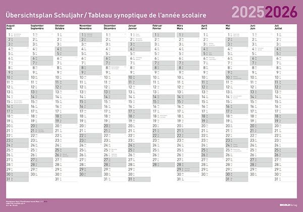 Produktbild: Wandplaner Maxi 2025/26