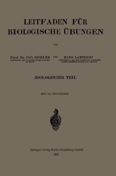 Produktbild: Leitfaden f&uuml;r biologische &Uuml;bungen