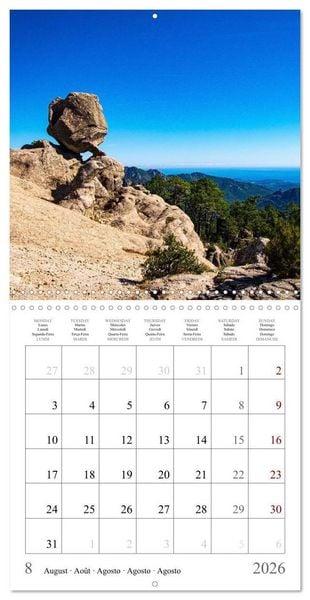 Produktbild: Europe's finest travel spots - Island Edition (Wall Calendar 2026 12 &times; 12 Inch) CALVENDO 12 Month Wall Calendar