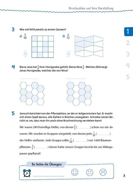 Produktbild: Mathe in 15 Min - Br&uuml;che 5./6. Klasse