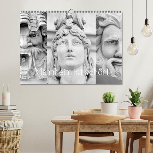 Produktbild: Mannheim ist Sch&ouml;n! (Wandkalender 2026 DIN A2 quer), CALVENDO Monatskalender