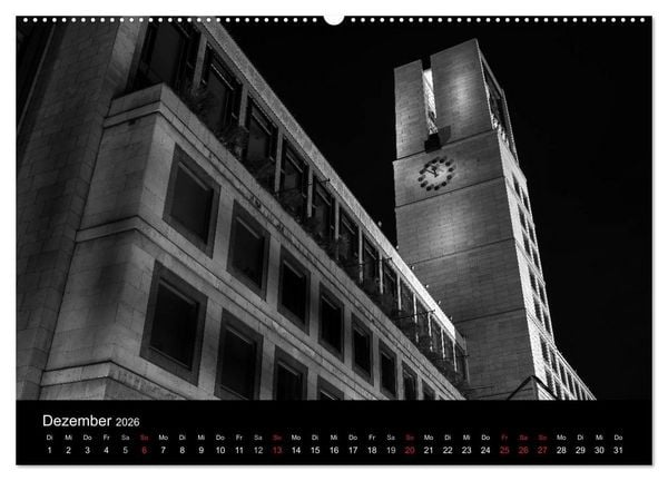 Produktbild: Stuttgart bei Nacht (hochwertiger Premium Wandkalender 2026 DIN A2 quer), Kunstdruck in Hochglanz