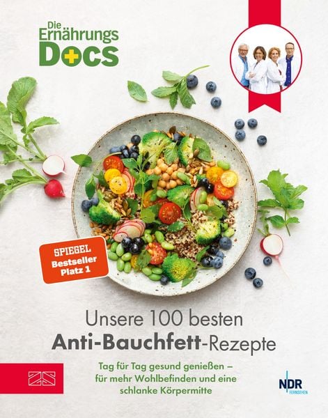 Produktbild: Die Ern&auml;hrungs-Docs - Unsere 100 besten Anti-Bauchfett-Rezepte