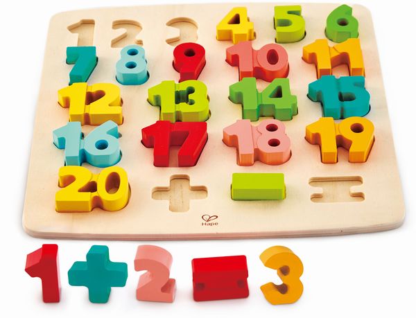 Produktbild: Puzzle mit Zahlen und Rechensymbolen / 24 Teile