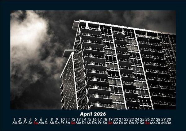 Produktbild: Hochh&auml;user - Architektur 2026 Fotokalender DIN A5