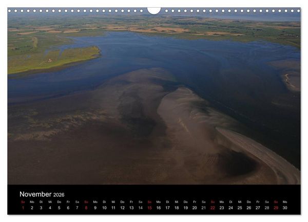 Produktbild: Die Nordseek&uuml;ste (Wandkalender 2026 DIN A3 quer), CALVENDO Monatskalender