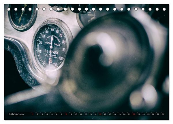 Produktbild: Oldtimer - vergangene Sch&ouml;nheiten (Tischkalender 2026 DIN A5 quer), CALVENDO Monatskalender