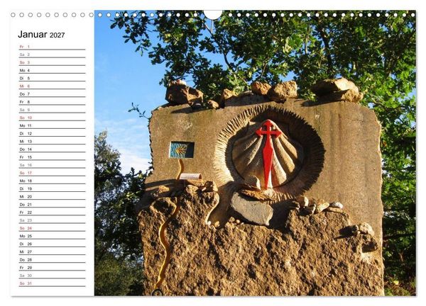 Produktbild: Camino Portugues - Jakobsweg (Wandkalender 2027 DIN A3 quer), CALVENDO Monatskalender