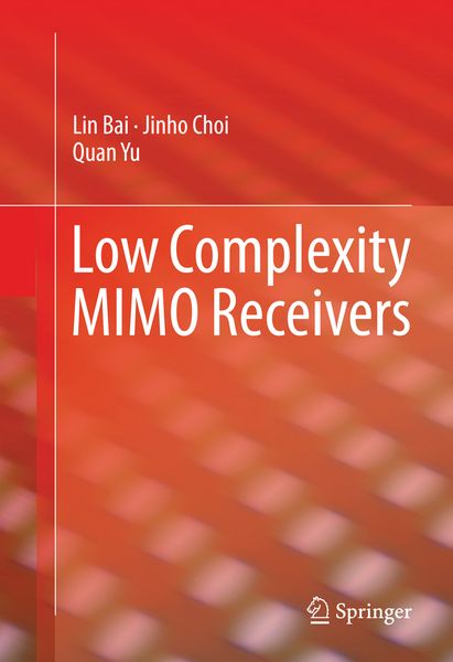 Produktbild: Low Complexity MIMO Receivers