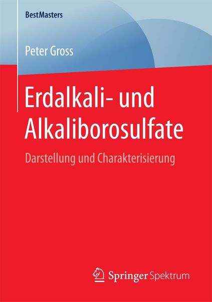 Produktbild: Erdalkali- und Alkaliborosulfate