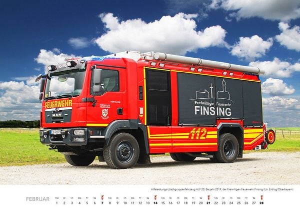 Produktbild: Feuerwehr Kalender 2027 Wandkalender