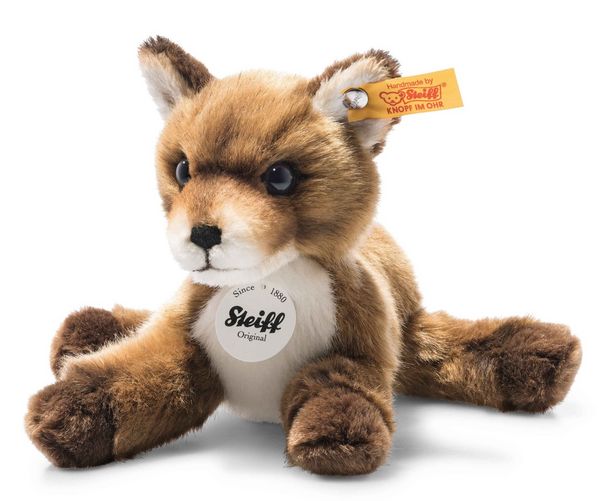 Produktbild: Steiff 074035 - Foxy Baby-Fuchs, liegend, Pl&uuml;sch, 19 cm