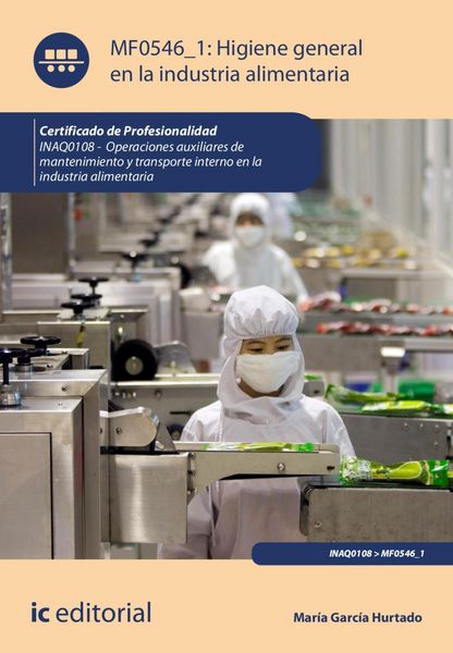 Produktbild: Higiene general en la industria alimentaria. INAQ0108