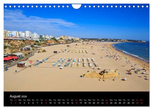 Produktbild: Algarve - the gold coast of Portugal (Wall Calendar 2026 DIN A4 landscape), CALVENDO 12 Month Wall Calendar