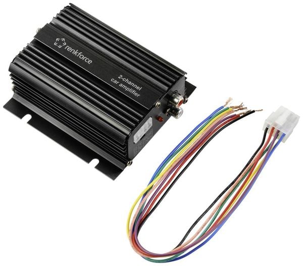 Produktbild: Renkforce RF-CMP-202 2-Kanal Endstufe 100 W Bluetooth&reg;-/USB-Audiowiedergabe, Lautst&auml;rke-/Bass-/H&ouml;hen-Regelung