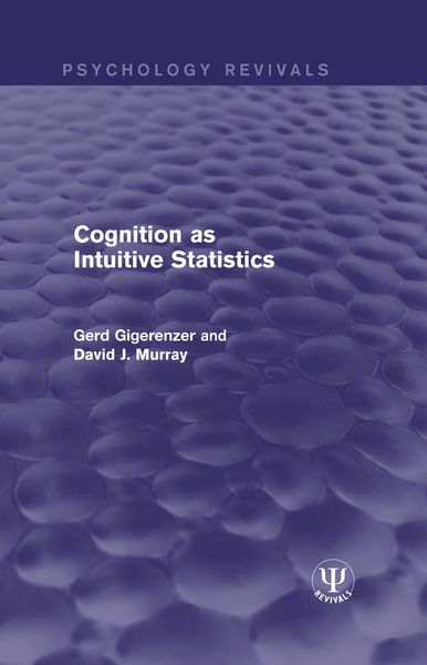 Produktbild: Cognition as Intuitive Statistics
