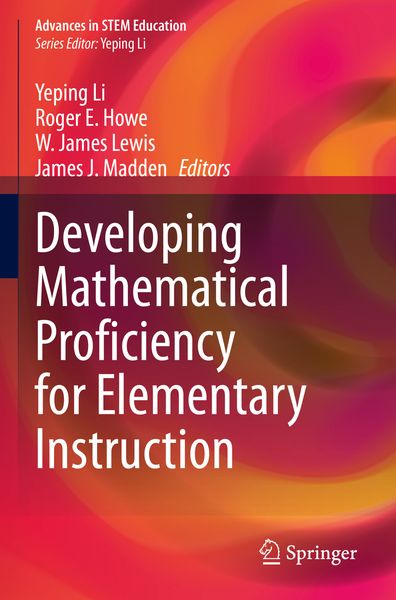 Produktbild: Developing Mathematical Proficiency for Elementary Instruction