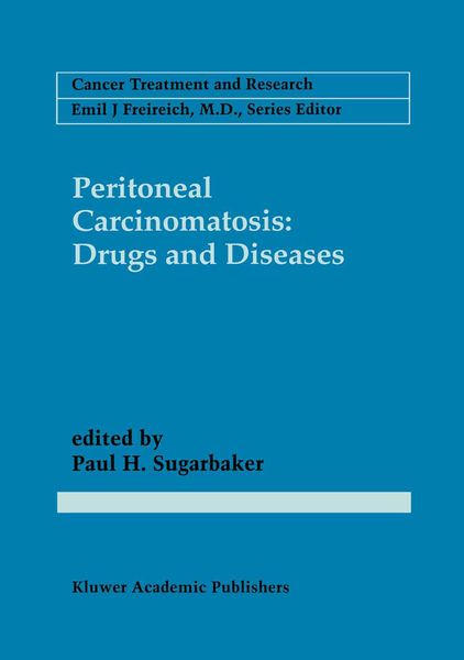 Produktbild: Peritoneal Carcinomatosis: Drugs and Diseases