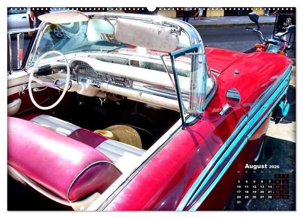 Produktbild: Der rote Star . Oldsmobile Starfire 98 (hochwertiger Premium Wandkalender 2026 DIN A2 quer), Kunstdruck in Hochglanz