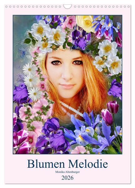 Produktbild: Blumen Melodie (Wandkalender 2026 DIN A3 hoch), CALVENDO Monatskalender
